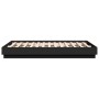 Estructura de cama madera de ingeniería negra 135x190 cm de vidaXL, Camas y somieres - Ref: Foro24-3209878, Precio: 131,37 €,...