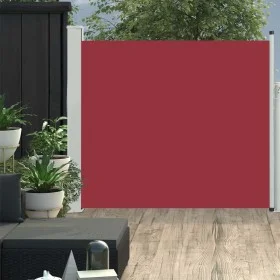 Toldo lateral retráctil de jardín rojo 100x300 cm de vidaXL, Sombrillas - Ref: Foro24-48373, Precio: 62,82 €, Descuento: %