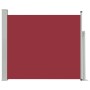 Toldo lateral retráctil de jardín rojo 100x300 cm de vidaXL, Sombrillas - Ref: Foro24-48373, Precio: 64,03 €, Descuento: %