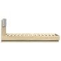 Estructura de cama cabecero luces LED roble Sonoma 100x200 cm de vidaXL, Camas y somieres - Ref: Foro24-3210026, Precio: 169,...