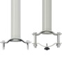 Toldo lateral retráctil para patio marrón 140x300 cm de vidaXL, Sombrillas - Ref: Foro24-48346, Precio: 80,85 €, Descuento: %