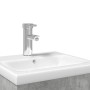 Mueble de baño con lavabo integrado gris hormigón de vidaXL, Tocadores de baño - Ref: Foro24-3278759, Precio: 165,47 €, Descu...
