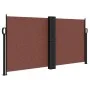 Toldo lateral retráctil marrón 120x1200 cm de vidaXL, Sombrillas - Ref: Foro24-4004794, Precio: 120,92 €, Descuento: %