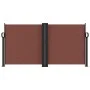 Toldo lateral retráctil marrón 120x1200 cm de vidaXL, Sombrillas - Ref: Foro24-4004794, Precio: 120,92 €, Descuento: %