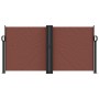 Toldo lateral retráctil marrón 120x1200 cm de vidaXL, Sombrillas - Ref: Foro24-4004794, Precio: 111,37 €, Descuento: %