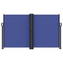 Toldo lateral retráctil azul 140x1200 cm de vidaXL, Sombrillas - Ref: Foro24-4004806, Precio: 143,88 €, Descuento: %