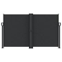 Toldo lateral retráctil negro 140x1200 cm de vidaXL, Sombrillas - Ref: Foro24-4004804, Precio: 149,25 €, Descuento: %