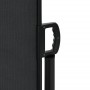 Toldo lateral retráctil negro 140x1200 cm de vidaXL, Sombrillas - Ref: Foro24-4004804, Precio: 149,25 €, Descuento: %