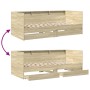 Tumbona con cajones madera ingeniería roble Sonoma 100x200 cm de vidaXL, Camas y somieres - Ref: Foro24-3280841, Precio: 183,...