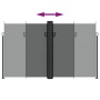 Toldo lateral retráctil gris antracita 200x1000 cm de vidaXL, Sombrillas - Ref: Foro24-4004763, Precio: 216,67 €, Descuento: %
