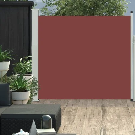 Toldo lateral retráctil de jardín marrón 170x300 cm de vidaXL, Sombrillas - Ref: Foro24-48369, Precio: 76,36 €, Descuento: %