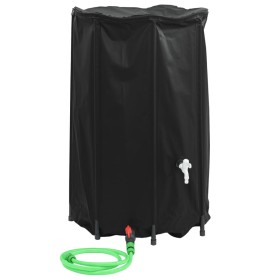 Depósito de agua plegable con grifo PVC 500 l de vidaXL, Sistemas de riego - Ref: Foro24-155995, Precio: 66,76 €, Descuento: %