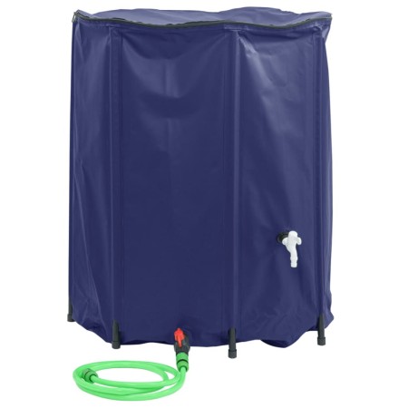 Depósito de agua plegable con grifo PVC 1250 l de vidaXL, Sistemas de riego - Ref: Foro24-156005, Precio: 105,95 €, Descuento: %
