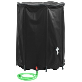 Depósito de agua plegable con grifo PVC 1350 l de vidaXL, Sistemas de riego - Ref: Foro24-156007, Precio: 135,77 €, Descuento: %