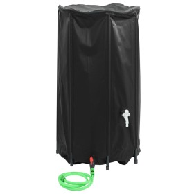 Depósito de agua plegable con grifo PVC 380 l de vidaXL, Sistemas de riego - Ref: Foro24-156013, Precio: 62,93 €, Descuento: %