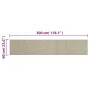 Alfombra de cocina lavable terciopelo hojas 60x300 cm de vidaXL, Felpudos - Ref: Foro24-4005634, Precio: 58,91 €, Descuento: %