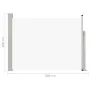 Toldo lateral retráctil de jardín crema 100x500 cm de vidaXL, Sombrillas - Ref: Foro24-48383, Precio: 72,43 €, Descuento: %