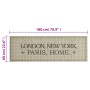 Alfombra de cocina lavable terciopelo Capital Home 60x180 cm de vidaXL, Felpudos - Ref: Foro24-4005636, Precio: 32,50 €, Desc...