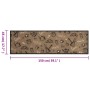 Alfombra de cocina lavable terciopelo marrón Morning 45x150 cm de vidaXL, Felpudos - Ref: Foro24-4005587, Precio: 25,95 €, De...