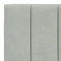 Estructura cama con luces LED terciopelo gris claro 100x200 cm de vidaXL, Camas y somieres - Ref: Foro24-3213763, Precio: 143...
