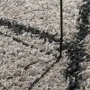 Alfombra de pelo largo moderna beige y antracita Ø 100 cm de vidaXL, Alfombras - Ref: Foro24-375398, Precio: 23,87 €, Descuen...