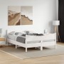 Estructura de cama con cabecero madera pino blanco 160x200 cm de vidaXL, Camas y somieres - Ref: Foro24-3216376, Precio: 249,...