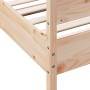 Estructura de cama con cabecero madera maciza pino 75x190 cm de vidaXL, Camas y somieres - Ref: Foro24-3216405, Precio: 126,6...