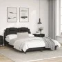 Estructura de cama con cabecero cuero sintético negro 120x200cm de vidaXL, Camas y somieres - Ref: Foro24-3208082, Precio: 18...
