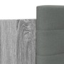 Cama con cabecero madera de ingeniería gris Sonoma 150x200 cm de vidaXL, Camas y somieres - Ref: Foro24-3209917, Precio: 181,...