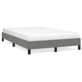 Estructura de cama tela gris oscuro 120x190 cm de vidaXL, Camas y somieres - Ref: Foro24-379483, Precio: 108,84 €, Descuento: %