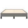 Estructura de cama tela gris oscuro 120x190 cm de vidaXL, Camas y somieres - Ref: Foro24-379483, Precio: 111,21 €, Descuento: %