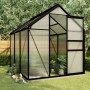 Invernadero con estructura base aluminio gris antracita 3,61 m² de vidaXL, Invernaderos - Ref: Foro24-48215, Precio: 375,05 €...