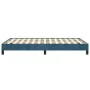 Estructura de cama terciopelo azul oscuro 120x190 cm de vidaXL, Camas y somieres - Ref: Foro24-379506, Precio: 100,45 €, Desc...