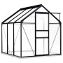 Invernadero con estructura base aluminio gris antracita 3,61 m² de vidaXL, Invernaderos - Ref: Foro24-48215, Precio: 375,05 €...