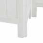 Biombo separador de 4 paneles madera maciza Paulownia blanco de vidaXL, Divisores de ambientes - Ref: Foro24-358722, Precio: ...