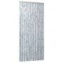 Cortina antimoscas chenilla blanco y gris 100x200 cm de vidaXL, Mosquiteras para ventanas - Ref: Foro24-377375, Precio: 63,44...