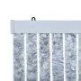 Cortina antimoscas chenilla blanco y gris 100x200 cm de vidaXL, Mosquiteras para ventanas - Ref: Foro24-377375, Precio: 63,44...