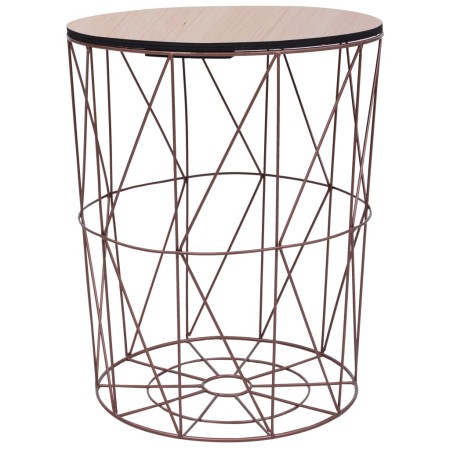 Mesa de centro color cobre Ø 47 cm de vidaXL, Mesas de centro - Ref: Foro24-287652, Precio: 49,83 €, Descuento: %