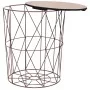 Mesa de centro color cobre Ø 47 cm de vidaXL, Mesas de centro - Ref: Foro24-287652, Precio: 49,25 €, Descuento: %
