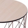 Mesa de centro color cobre Ø 47 cm de vidaXL, Mesas de centro - Ref: Foro24-287652, Precio: 49,83 €, Descuento: %