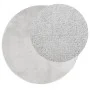 Alfombra de pelo corto OVIEDO gris Ø 100 cm de vidaXL, Alfombras - Ref: Foro24-375544, Precio: 39,68 €, Descuento: %