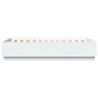 Estructura de cama con LED madera ingeniería blanco 160x200 cm de vidaXL, Camas y somieres - Ref: Foro24-3209597, Precio: 180...
