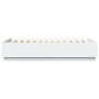 Estructura de cama con LED madera ingeniería blanco 120x200 cm de vidaXL, Camas y somieres - Ref: Foro24-3209618, Precio: 175...
