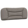 Estructura de cama con luces LED tela gris taupe 100x200 cm de vidaXL, Camas y somieres - Ref: Foro24-3213687, Precio: 163,17...