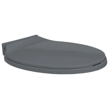 Toilet lid and seat with soft close, oval-shaped, gray. by vidaXL, Toilet and bidet seats - Ref: Foro24-145816, Price: 30,07 ...