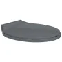 Toilet lid and seat with soft close, oval-shaped, gray. by vidaXL, Toilet and bidet seats - Ref: Foro24-145816, Price: 30,07 ...