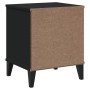 Mesita de noche VIKEN madera de ingeniería negra de vidaXL, Mesitas de noche - Ref: Foro24-374909, Precio: 51,95 €, Descuento: %