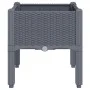Jardinera con patas PP azul gris 40x40x42 cm de vidaXL, Maceteros y jardineras - Ref: Foro24-367886, Precio: 34,84 €, Descuen...