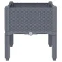 Jardinera con patas PP azul gris 40x40x42 cm de vidaXL, Maceteros y jardineras - Ref: Foro24-367886, Precio: 34,84 €, Descuen...