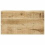 Set de 3 mesas apilables con borde natural madera maciza mango de vidaXL, Mesas auxiliares - Ref: Foro24-372762, Precio: 118,...